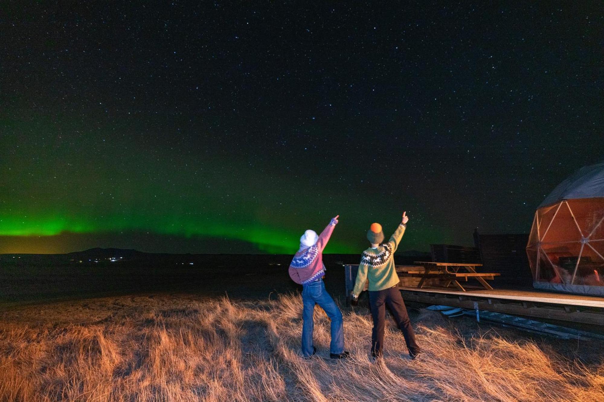 Aurora Dome - South Coast Iceland Hvolsvöllur Esterno foto