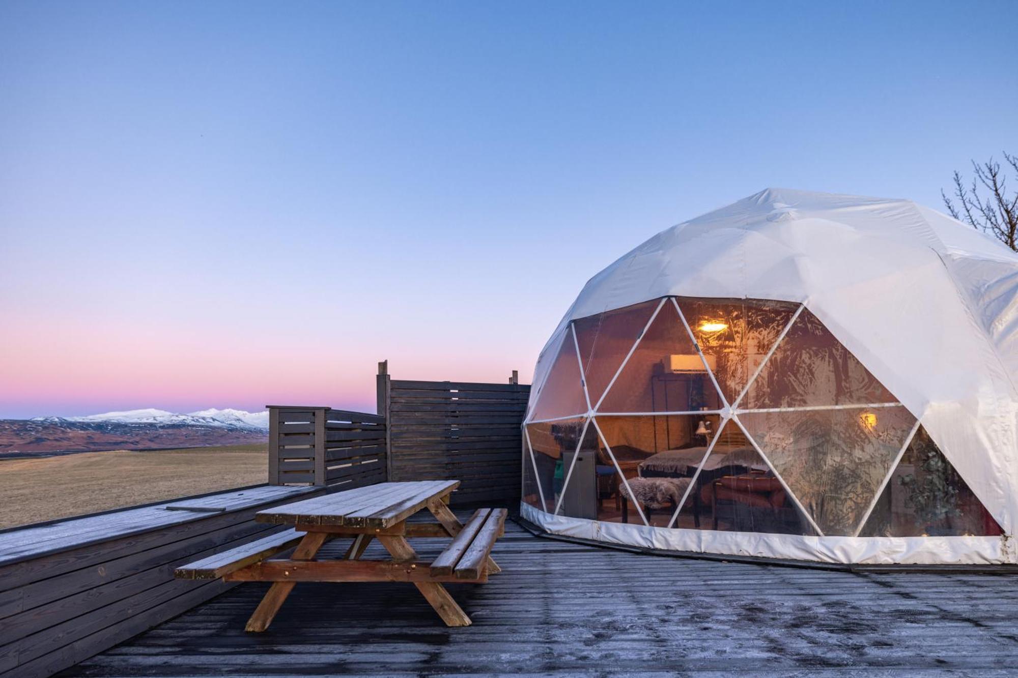 Aurora Dome - South Coast Iceland Hvolsvöllur Esterno foto