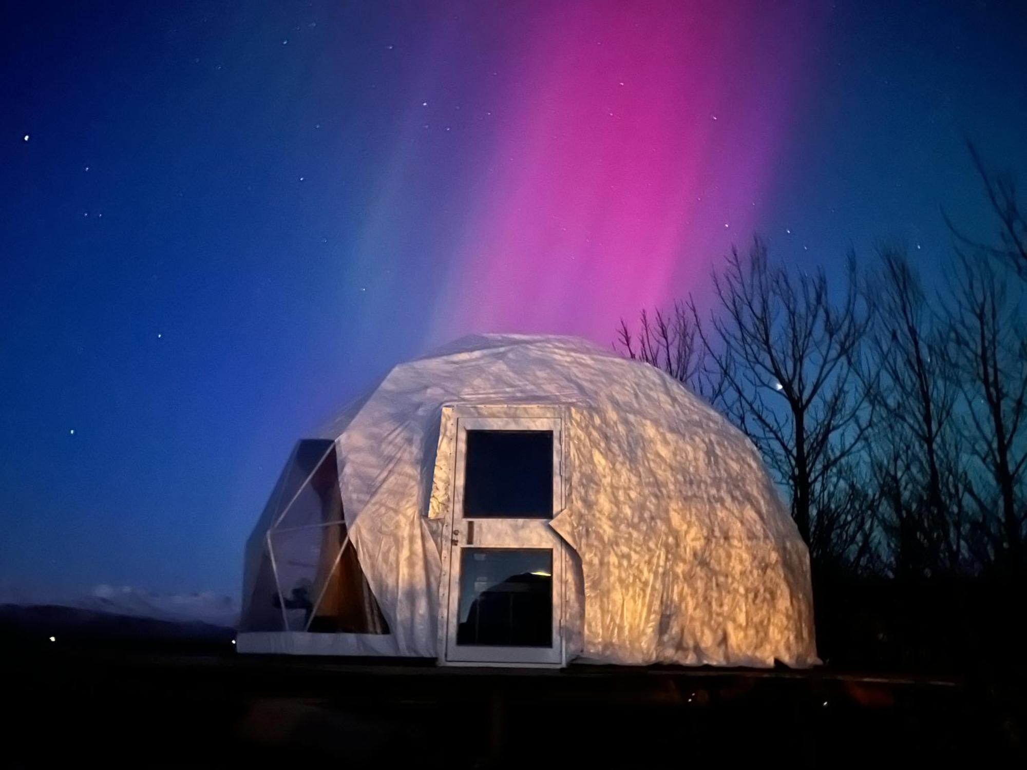 Aurora Dome - South Coast Iceland Hvolsvöllur Esterno foto
